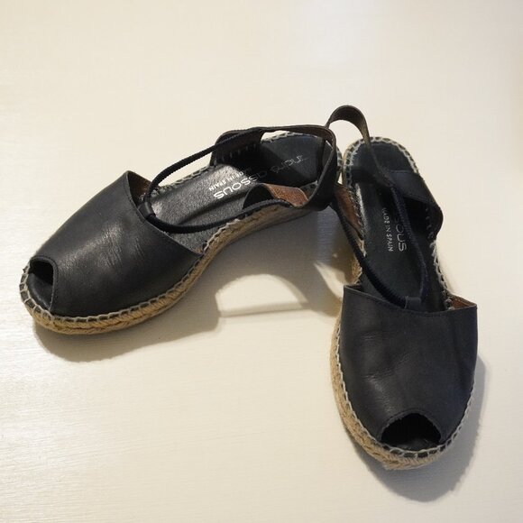 Andre Assous Espadrille Wedge Sandal - Size 8 - Picture 1 of 8